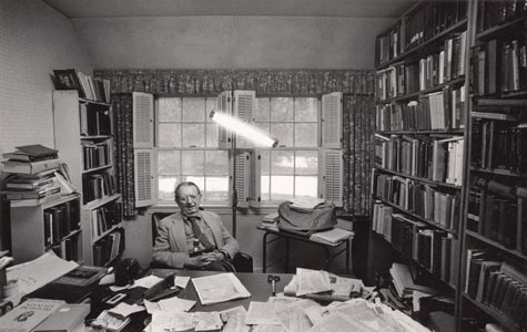 I.F. Stone in his 29th Street office